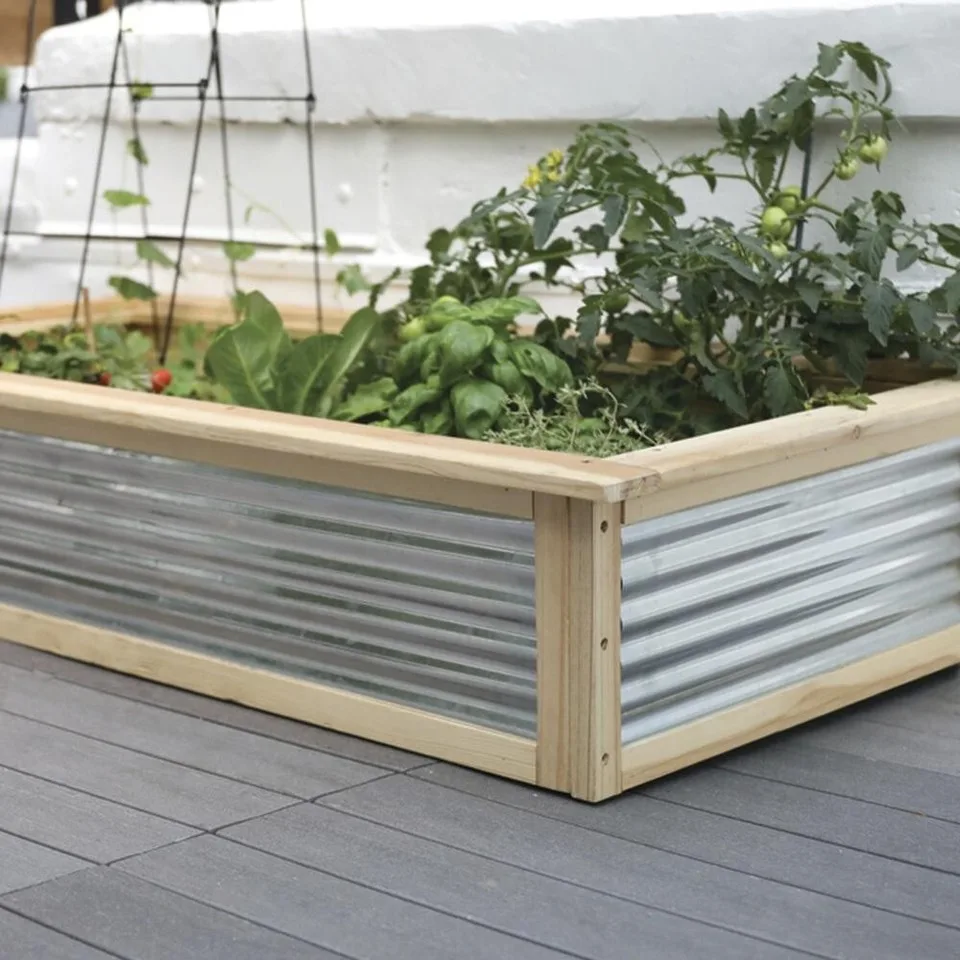 Raised bed frame materials