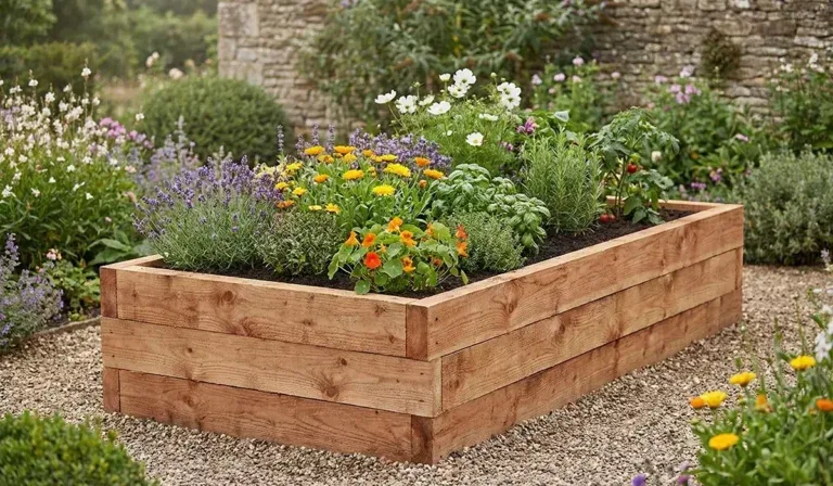 Cedar raised beds